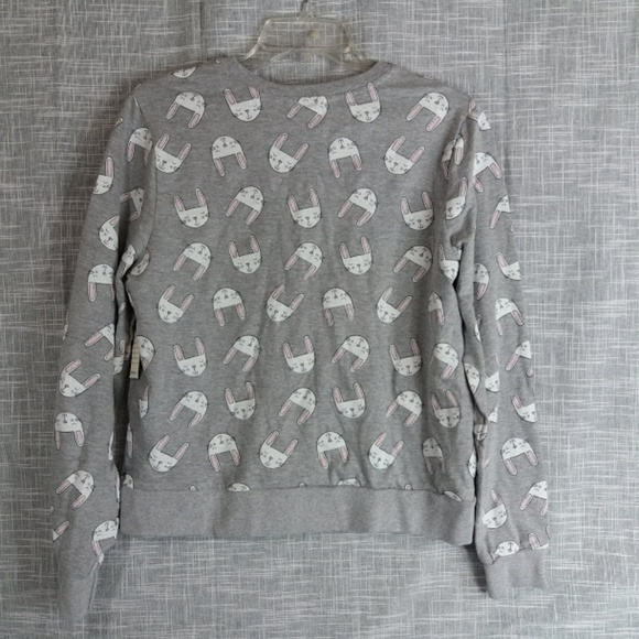 NWT Forever 21 Bunny Rabbit Lounge Shirt Medium - Picture 3 of 3